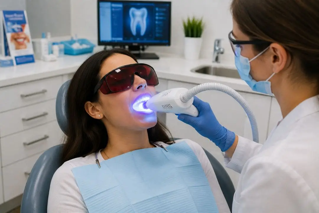 what is laser teeth whitening treatment