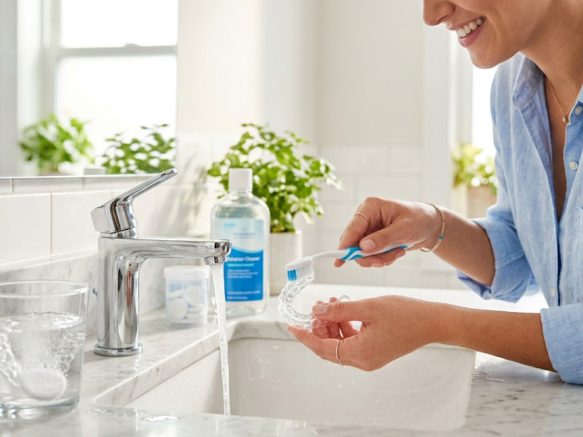 Clean Retainers Properly
