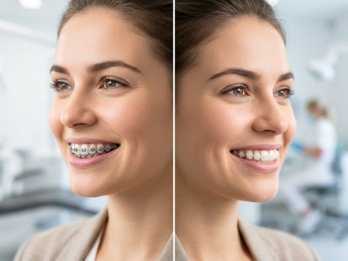 metal braces vs ceramic braces