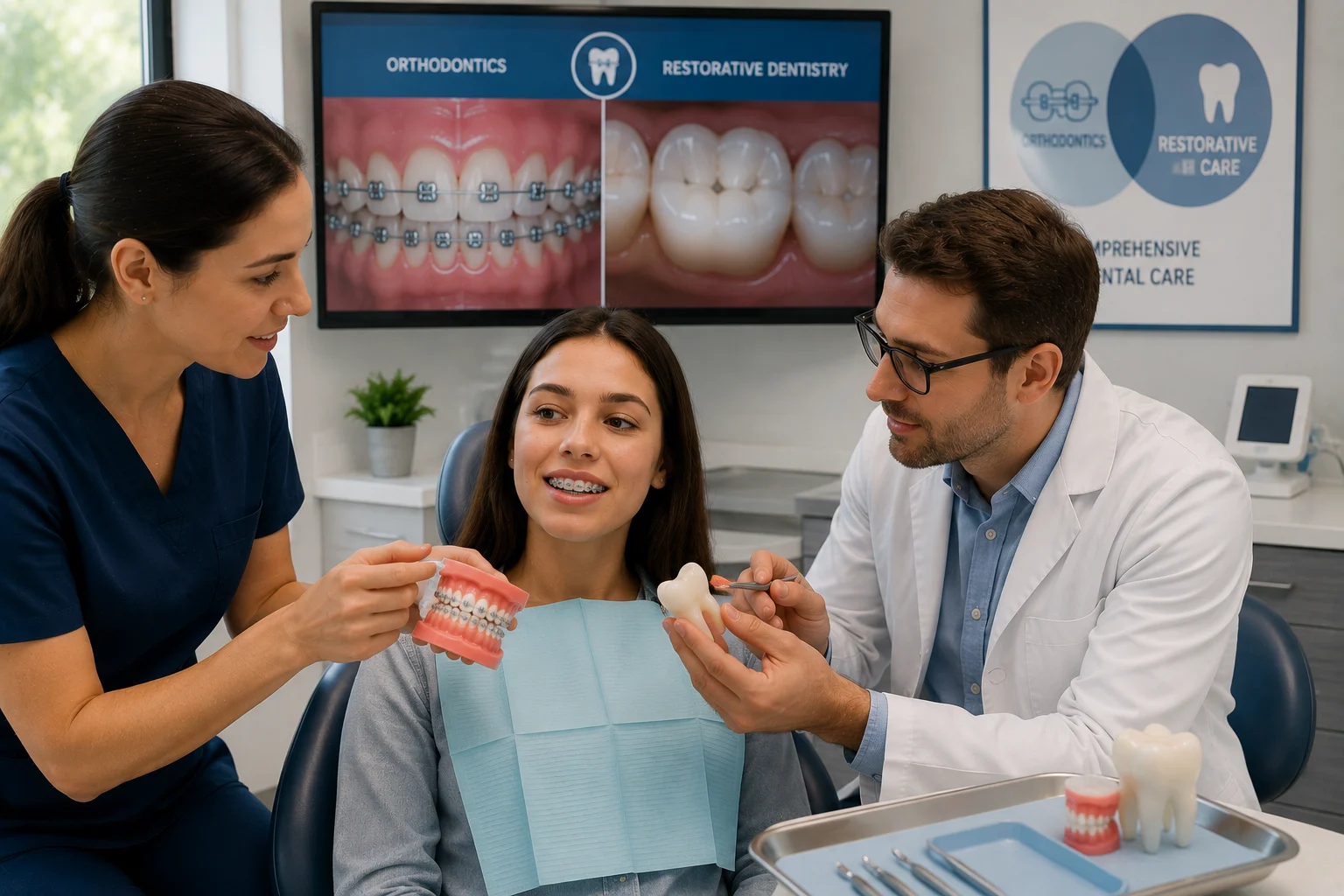 the intersection of orthodontics and restorative care